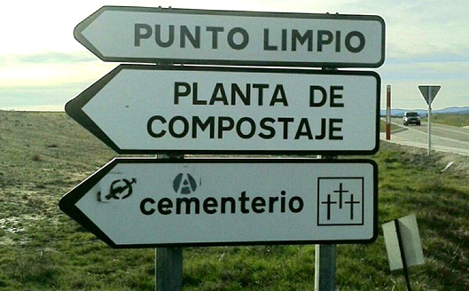 cementerio y punto limpio