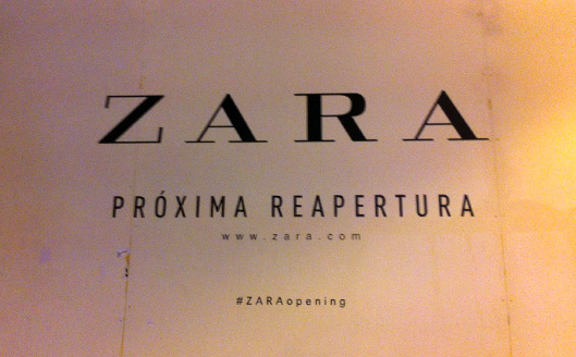 #ZARAOpening